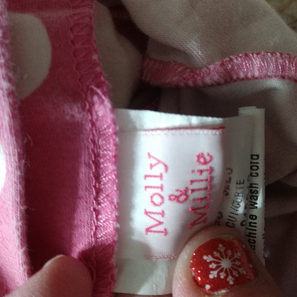 Molly & Millie Baby Girl Christmas Reindeer Outfit - Picture 8 of 8